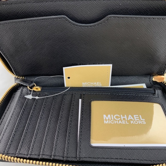 Gaby’sBags👛💕NewINBox Michael Kors Wristlet Glitt - Picture 6 of 8